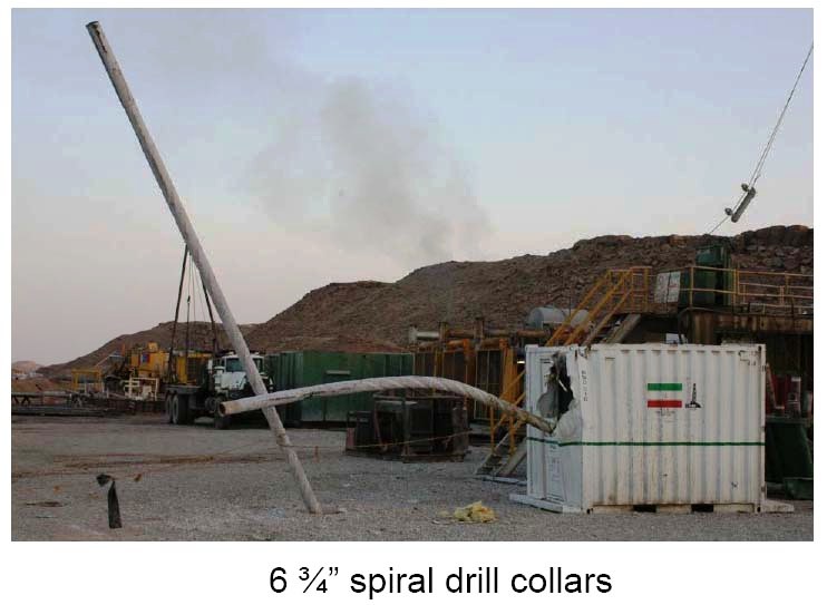 Iran oil well blow out