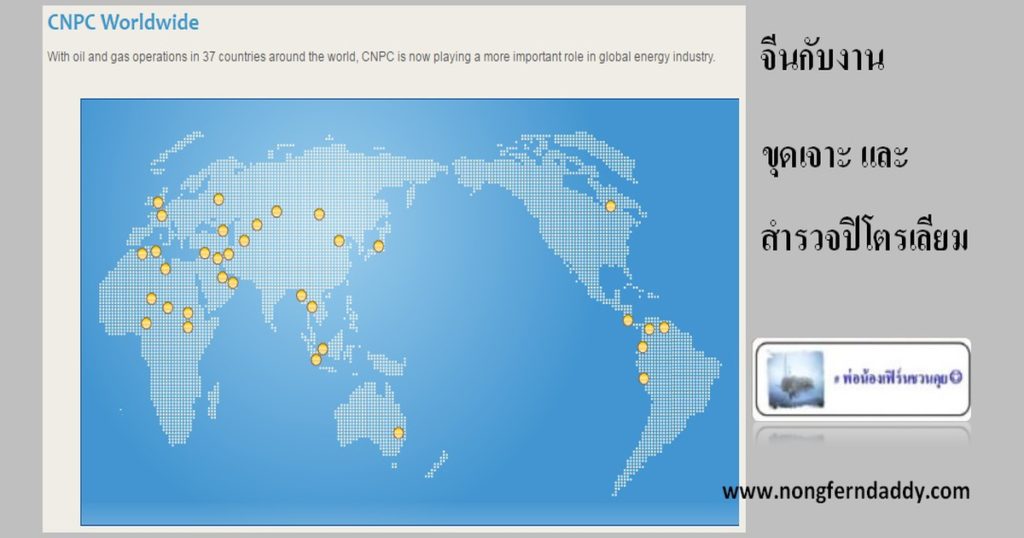 จีนกับงานขุดเจาะ