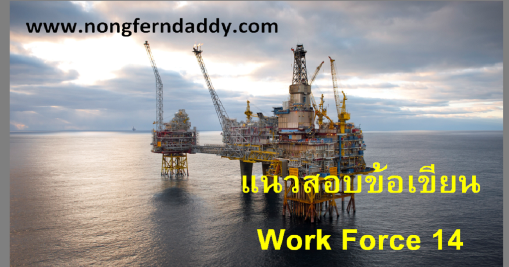 แนวสอบข้อเขียน WorkForce 14