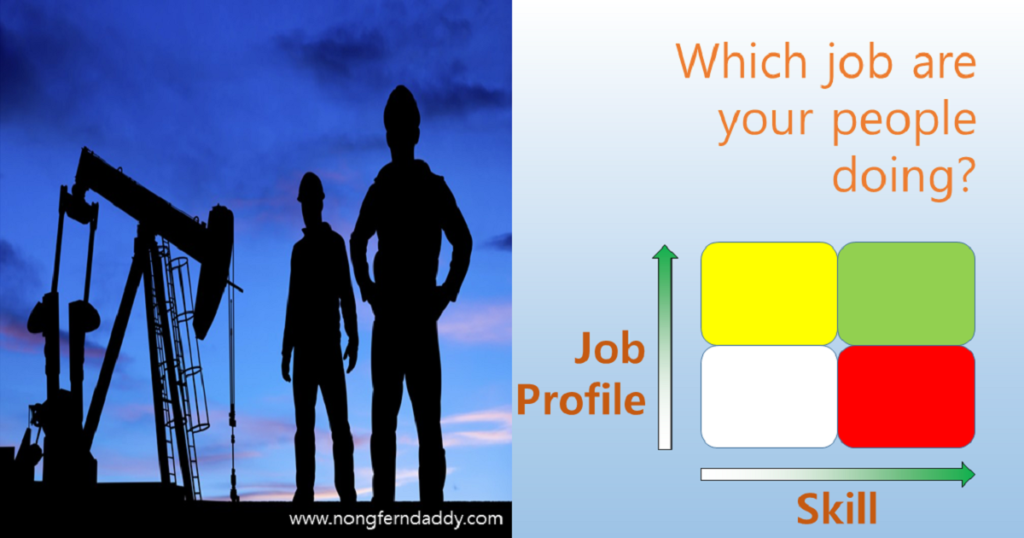 Which Job are your people doing?