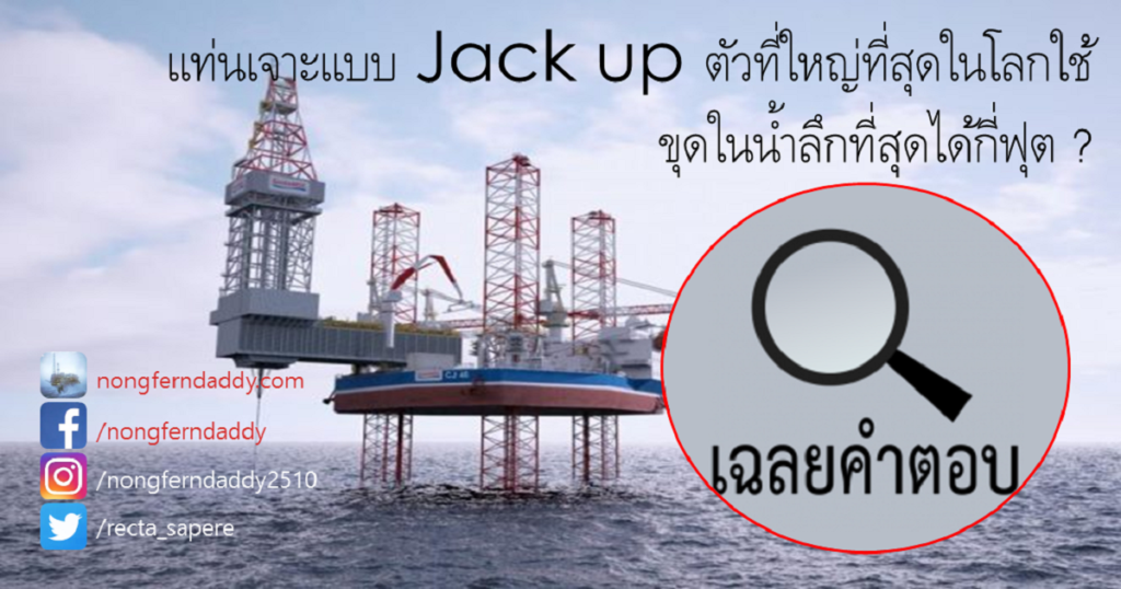 The world largest jack up rig