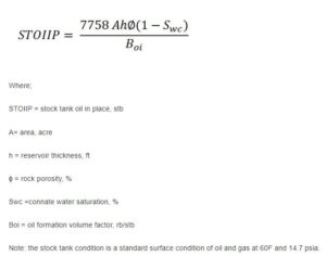 Stoiip Practice Questions STOIIP Stock Tank Oil Initially In Place คืออะไร – OIL MAN
