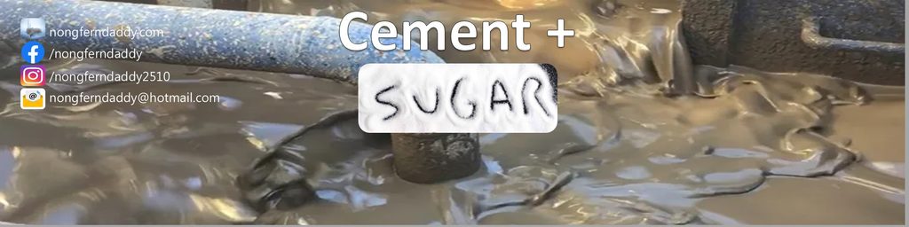 Sugar in cement slurry
